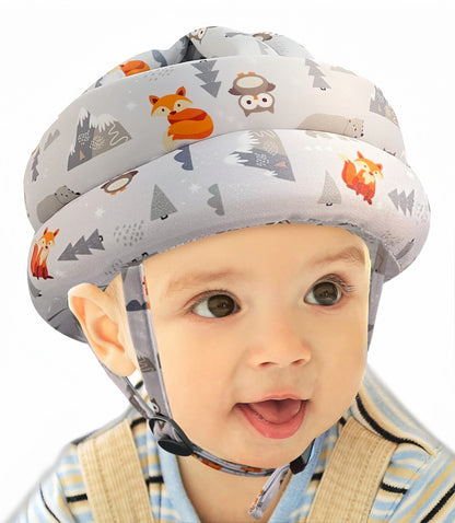 Baby Head Protector - Baby Helmet for Crawling Walking Running - No Bumps and Soft Cushion